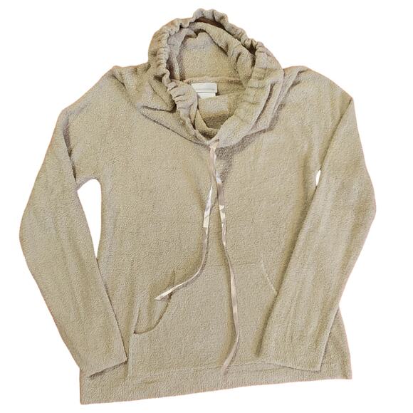 Soft Surroundings Fuzzy Soft Cowel Neck Pullover Sweater, Oversized, sz small - Picture 6 of 8